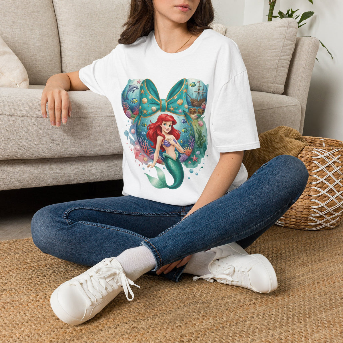 Disney Princess - Ariel's Seashell Vignette Unisex Graphic Tee