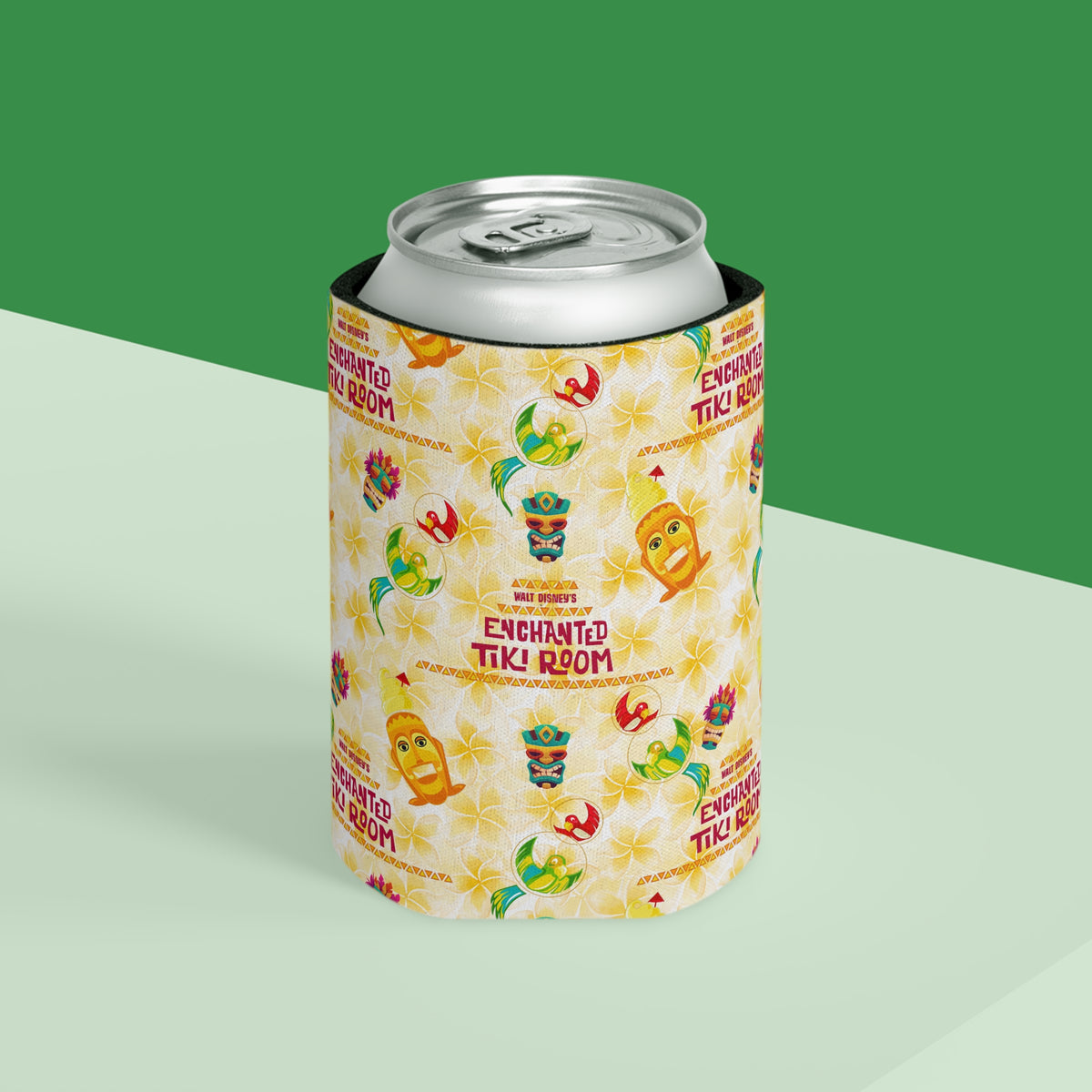 Enchanted Tiki Room Can Cooler Drink Koozie