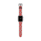 Christmas Holiday Snuggles Whimsical Watch Band - Apple
