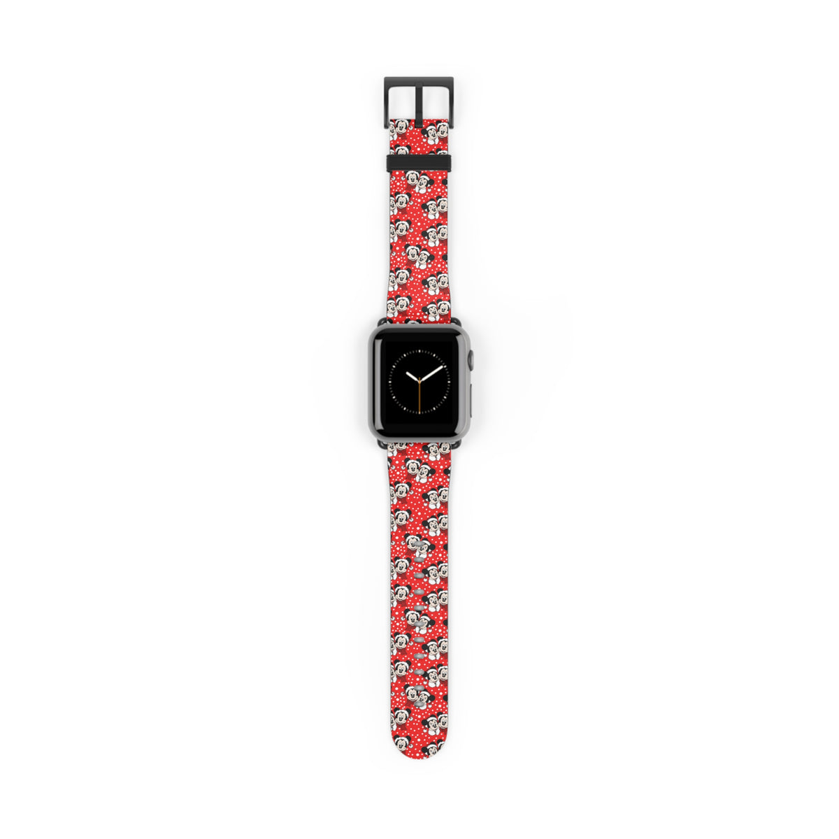 Christmas Holiday Snuggles Whimsical Watch Band - Apple