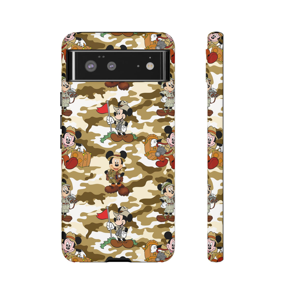 Jungle Camo Mickey Resort Ready Cell Phone Tech Case