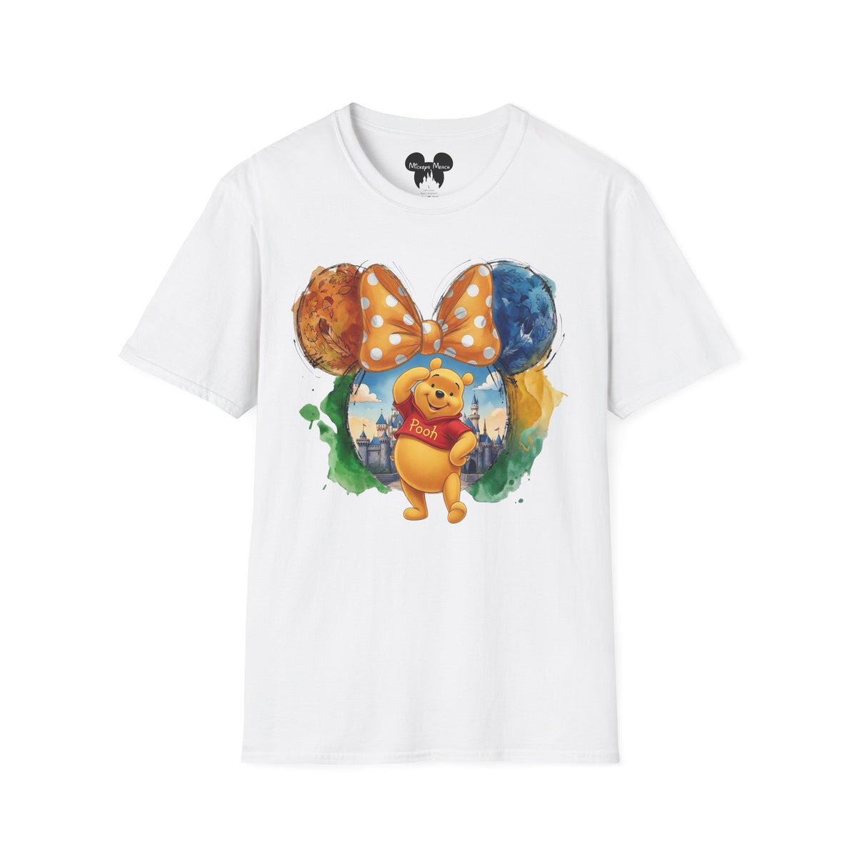 Winnie the Pooh - Winnie's Honey Castle Vignette Unisex Graphic Tee