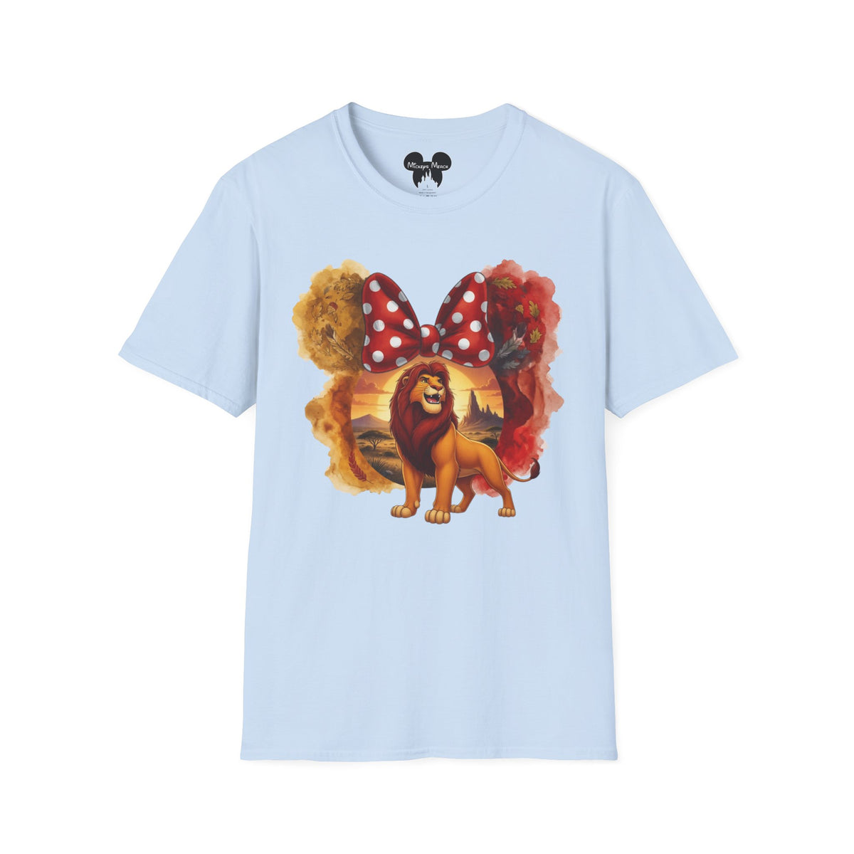 Lion King - King Simba's Pride Vignette Unisex Graphic Tee