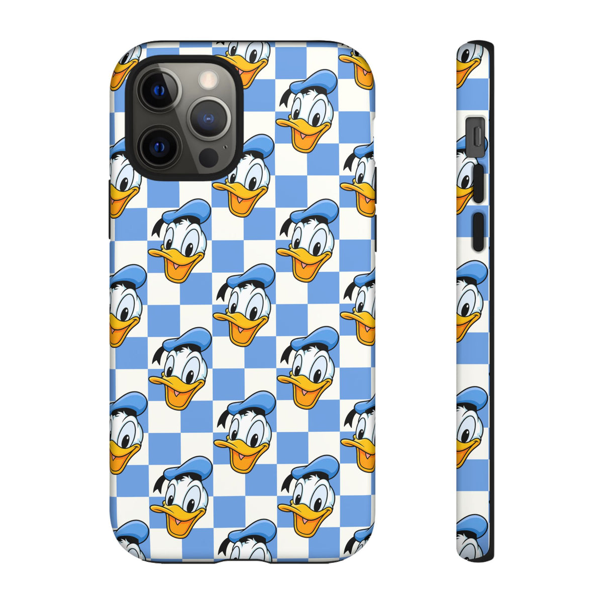 Blue Checkerboard Donald Resort Ready Cell Phone Tech Case