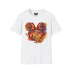 Lion King - Simba's Curious Sunset Tribal Vignette Unisex Graphic Tee