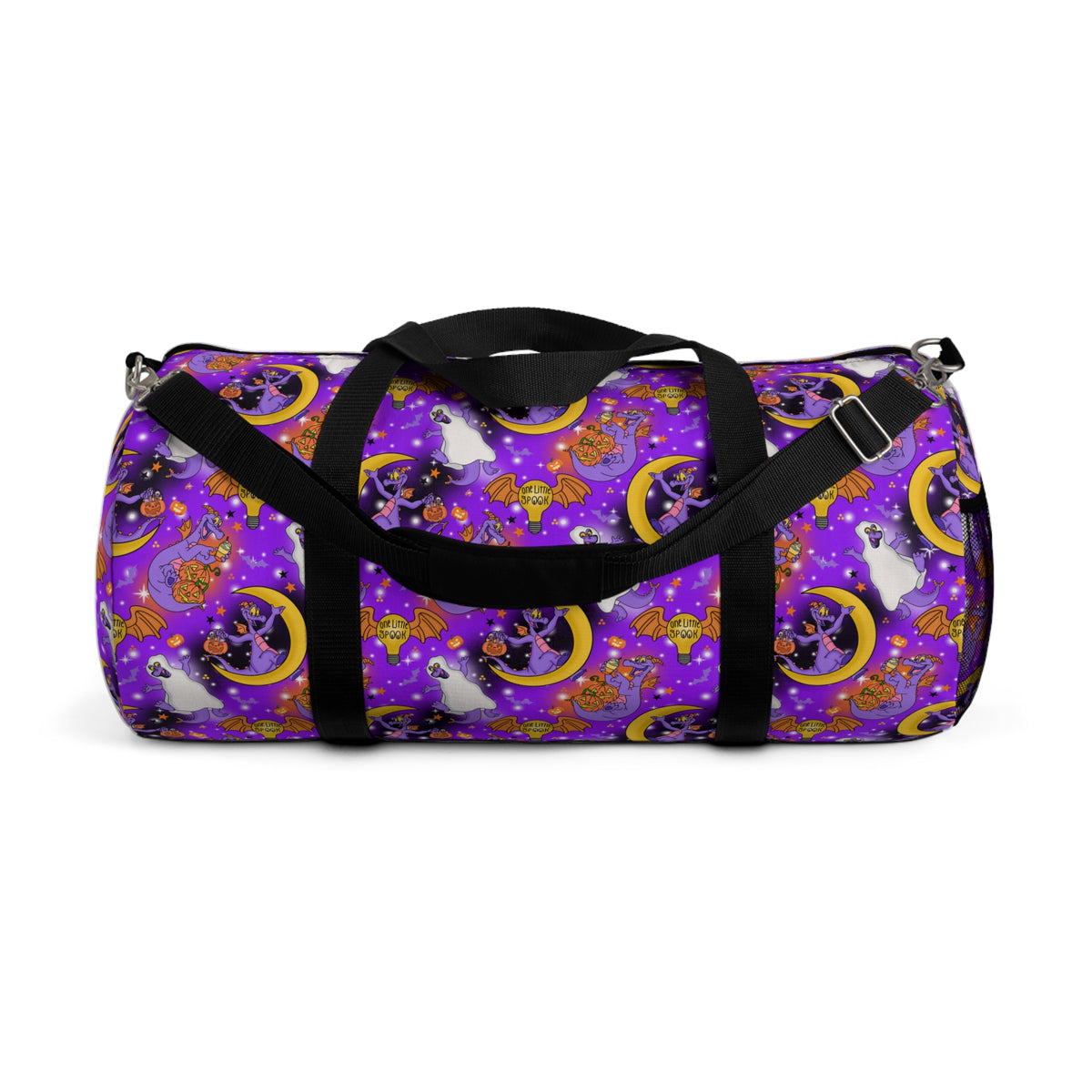 Figment on the Moon Purple Travel Duffel Bag