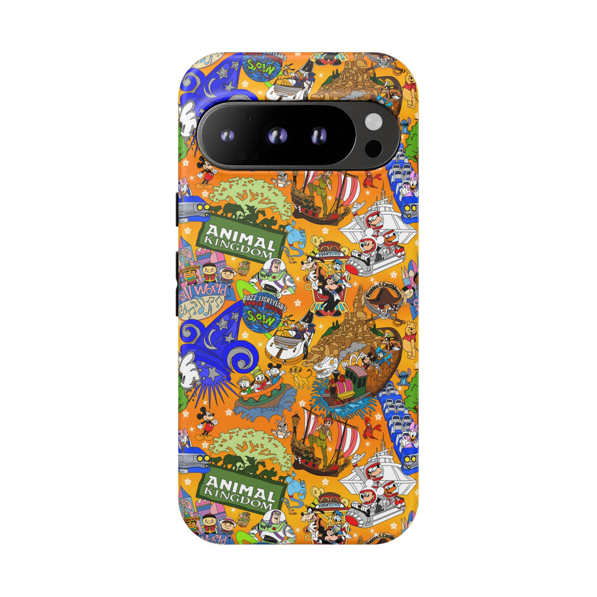 Four Parks Ride Collage Ready Cell Phone Tech Case