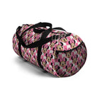 Pink Checkerboard Minnie Travel Duffel Bag