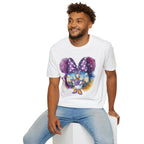 Sensational Six - Daisy's Purple Polka Dot Castle Vignette Unisex Graphic Tee