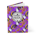 Figment on the Moon Purple Daily Magic Matte Hardcover Journal