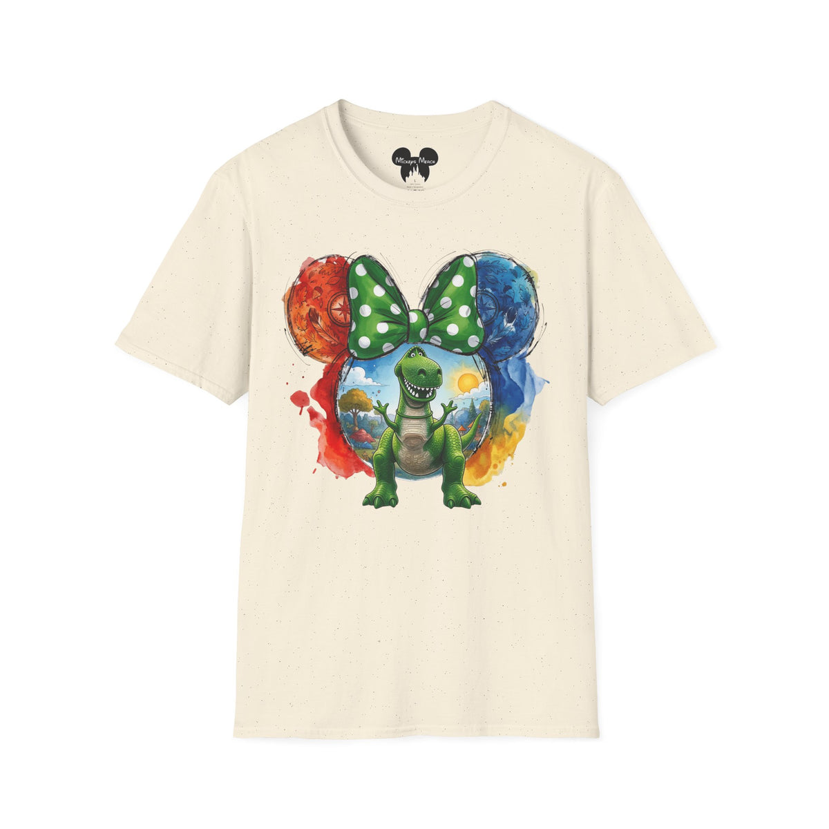 Toy Story - Rex's Prehistoric Polka Vignette Unisex Graphic Tee