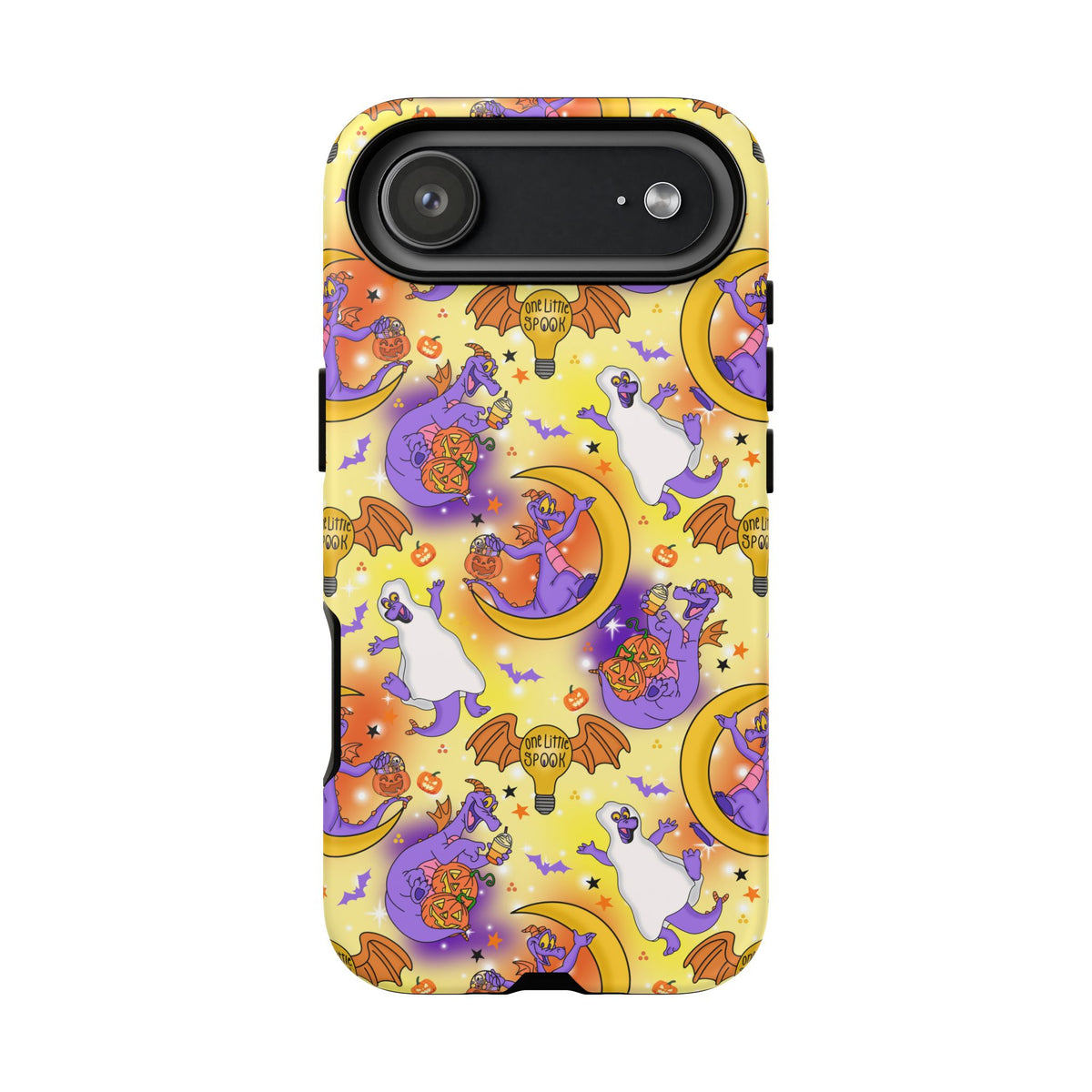 Figment on the Moon Yellow Resort Ready Cell Phone Tech Case