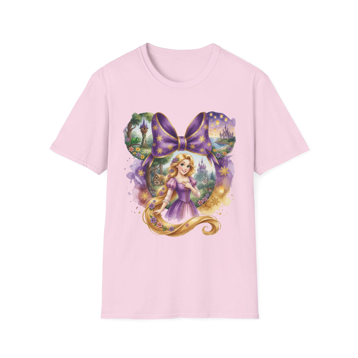 Disney Princess - Rapunzel's Floating Lanterns Vignette Unisex Graphic Tee