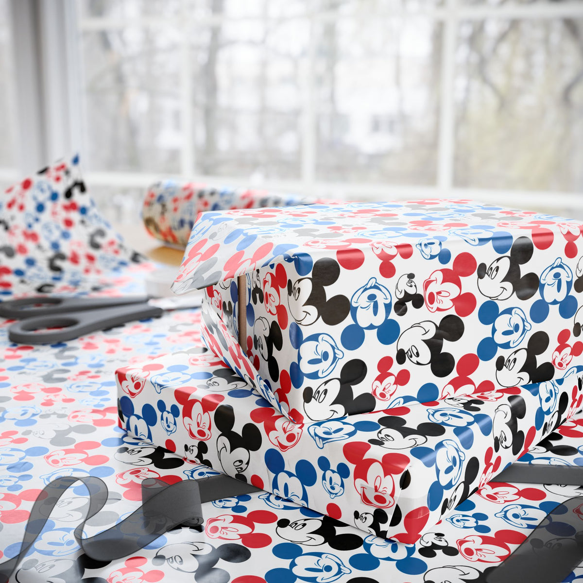 Emoji Mickey Wrapping Paper Roll