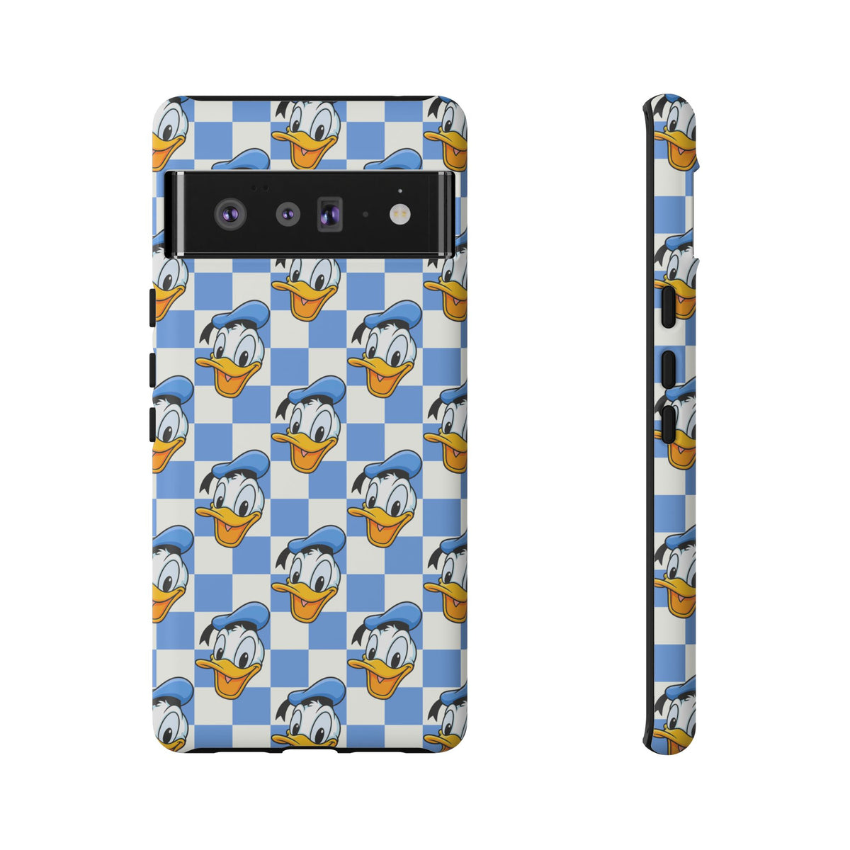 Blue Checkerboard Donald Resort Ready Cell Phone Tech Case
