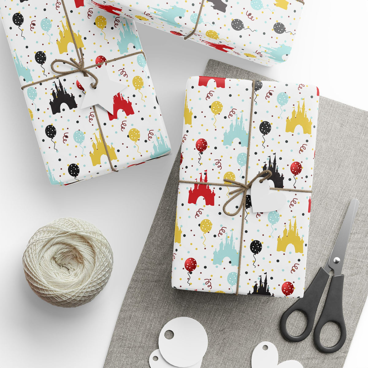 Castle Celebration Wrapping Paper Roll