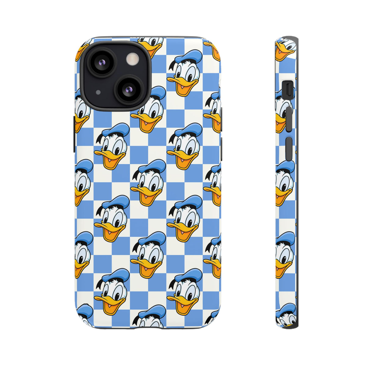 Blue Checkerboard Donald Resort Ready Cell Phone Tech Case