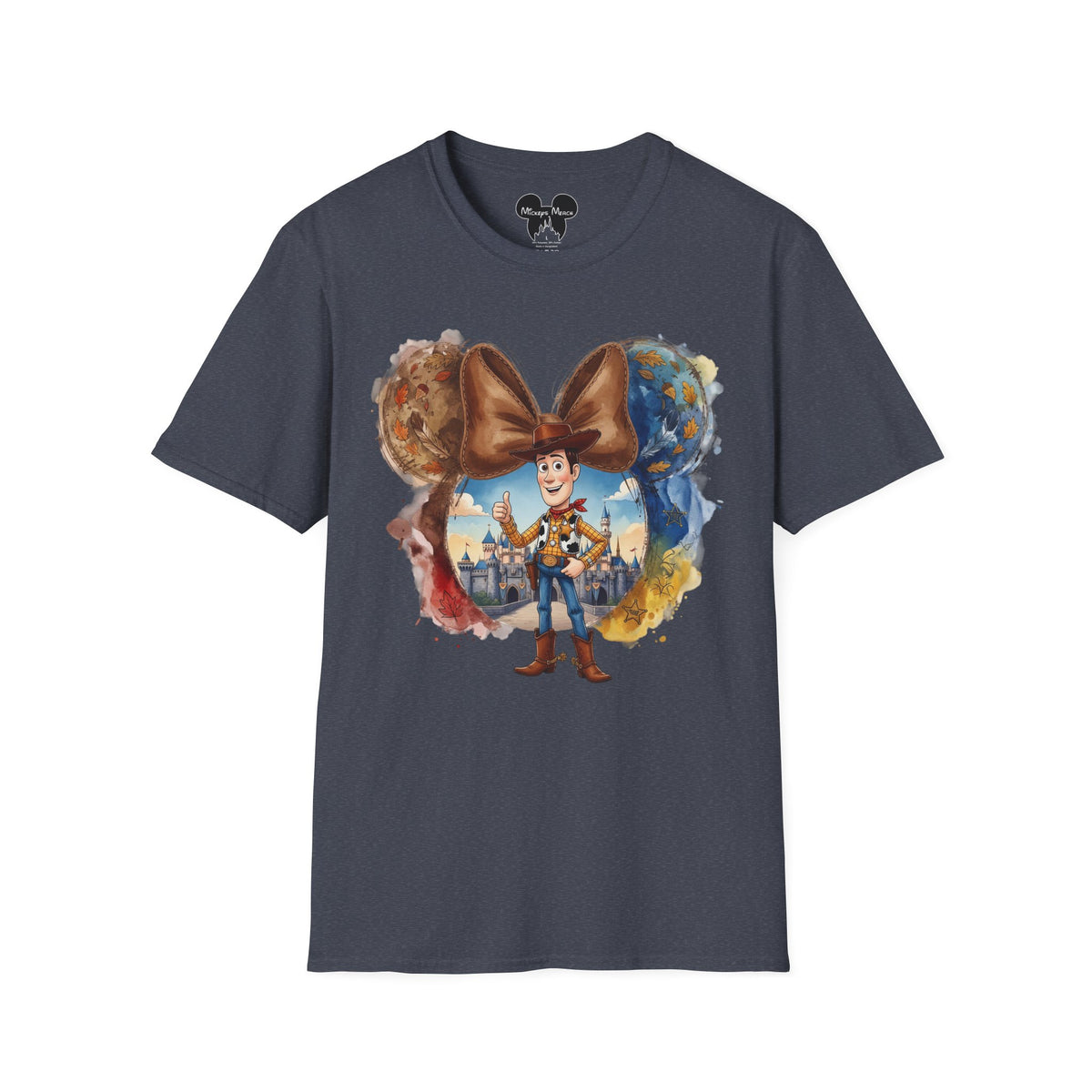 Toy Story - Woody's Cowboy Kingdom Vignette Unisex Graphic Tee