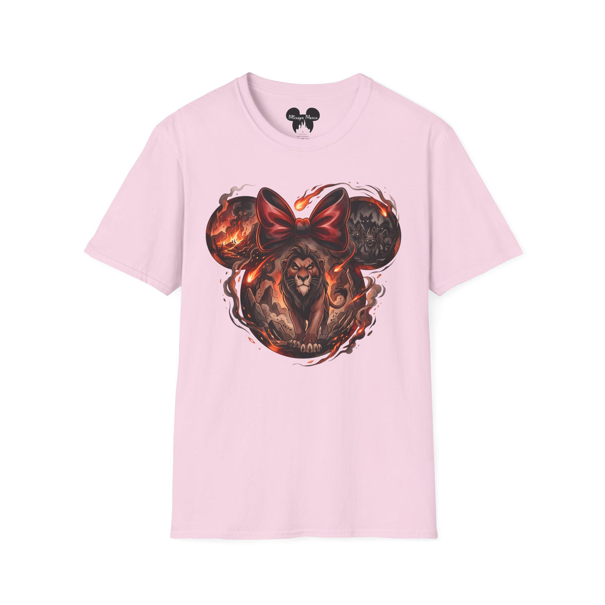Disney Villains - Scar's Infernal Reign Vignette Unisex Graphic Tee