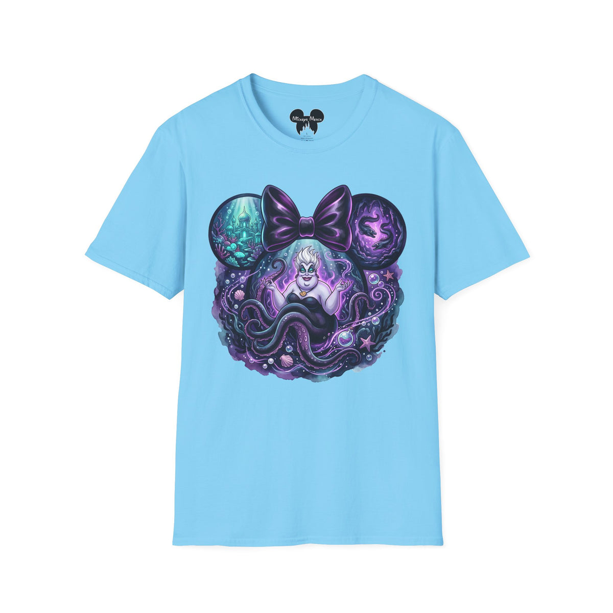 Disney Villains - Ursula's Sea Witch Vignette Unisex Graphic Tee