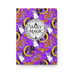 Figment on the Moon Purple Daily Magic Matte Hardcover Journal