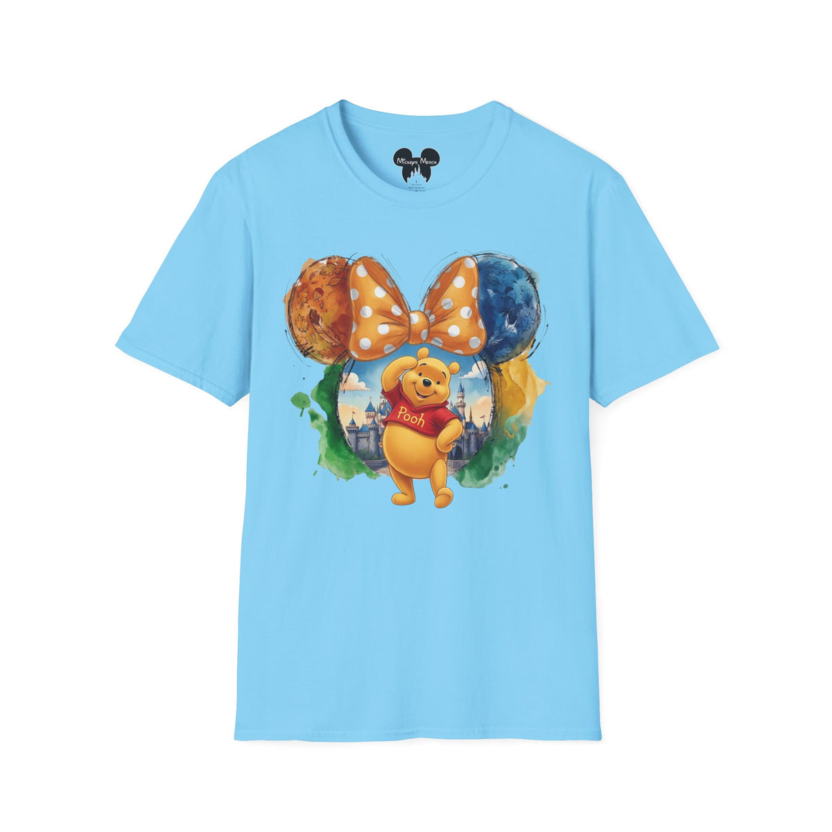 Winnie the Pooh - Winnie's Honey Castle Vignette Unisex Graphic Tee