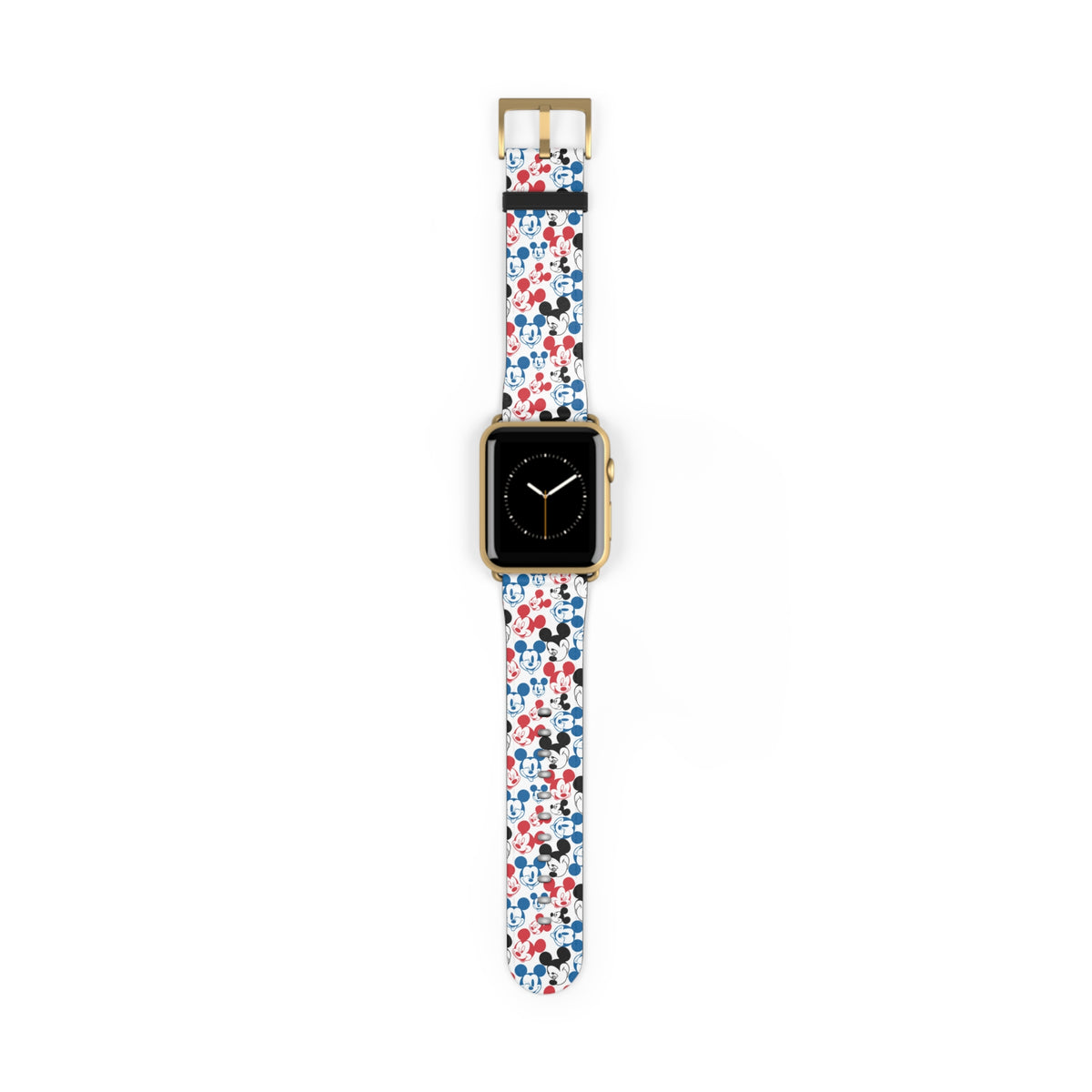 Emoji Mickey Whimsical Watch Band - Apple