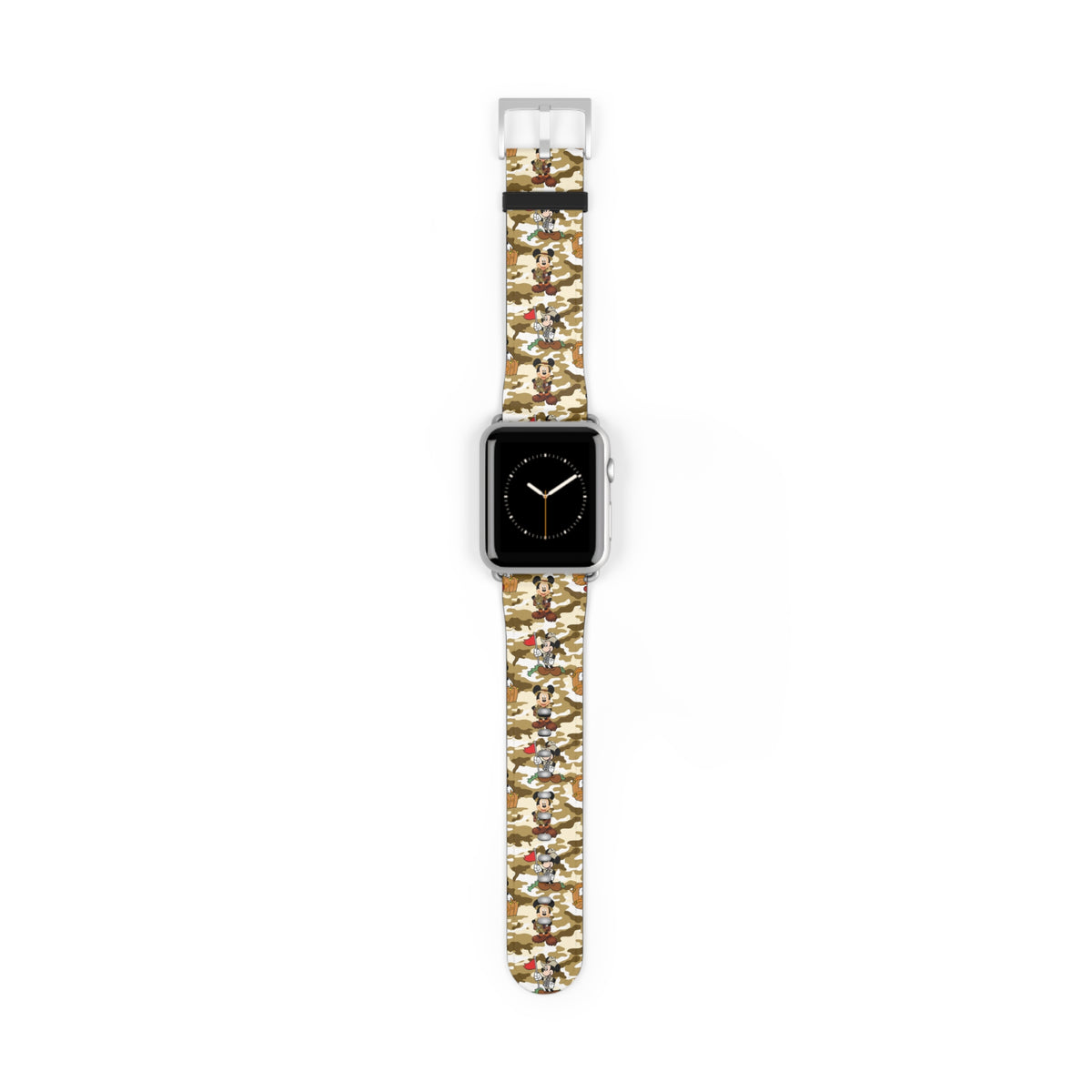 Jungle Camo Mickey Whimsical Watch Band - Apple