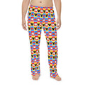 Checkerboard Mickey Hands Men's Pajama Pants
