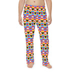 Checkerboard Mickey Hands Men's Pajama Pants