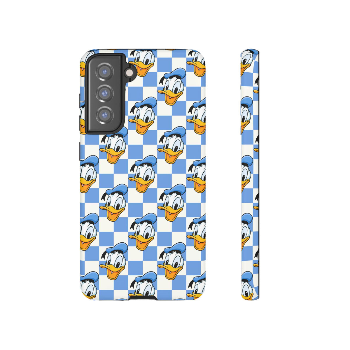 Blue Checkerboard Donald Resort Ready Cell Phone Tech Case