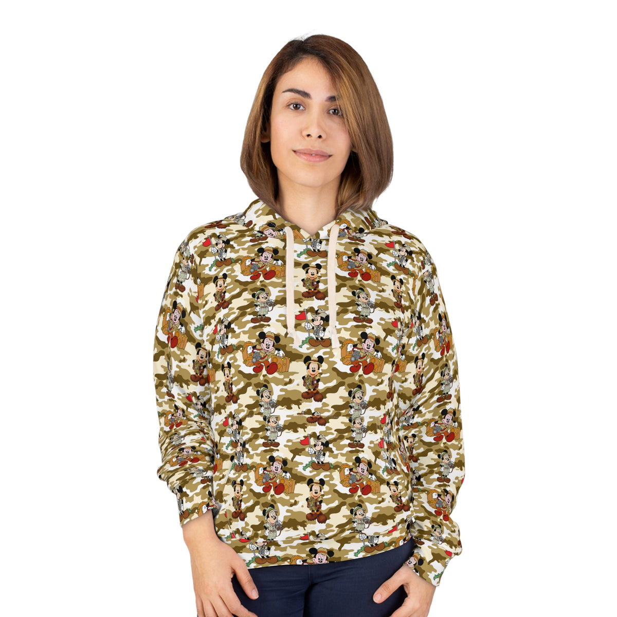 Jungle Camo Mickey Hooded Sweatshirt