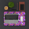Figment on the Moon Purple Stateroom Desk Mat
