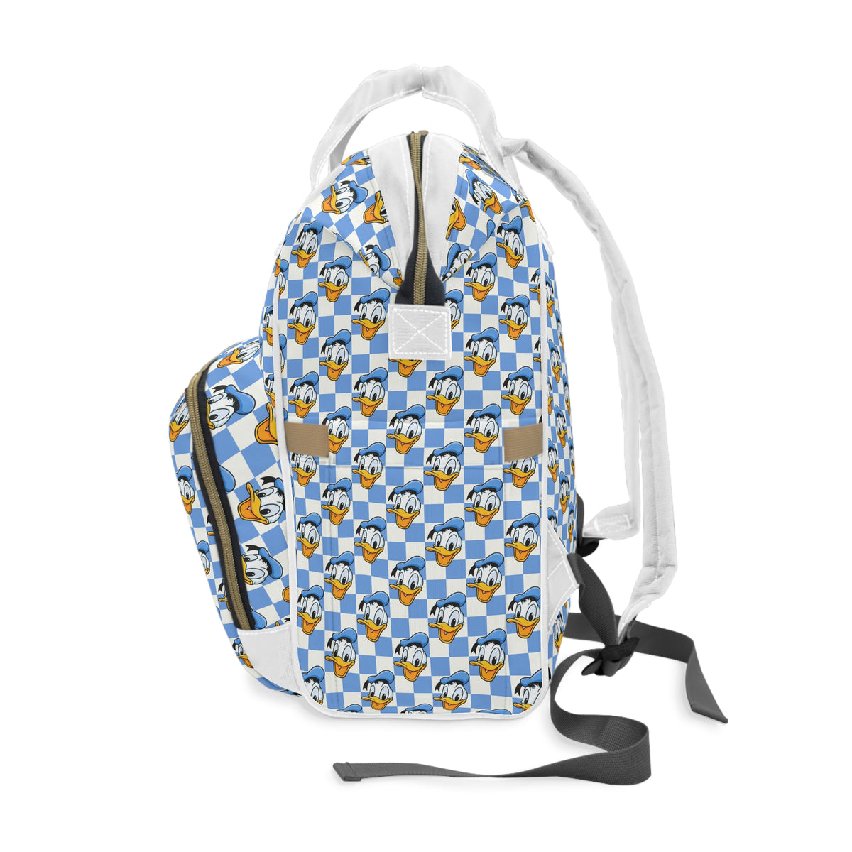 Blue Checkerboard Donald Magic Maker Diaper Daypack
