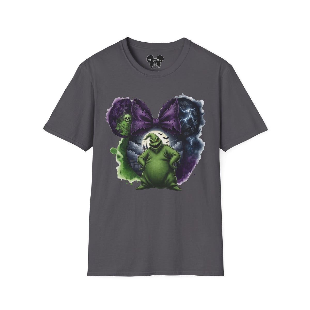TNBC - Oogie Boogie's Spooky Cobweb Vignette Unisex Graphic Tee