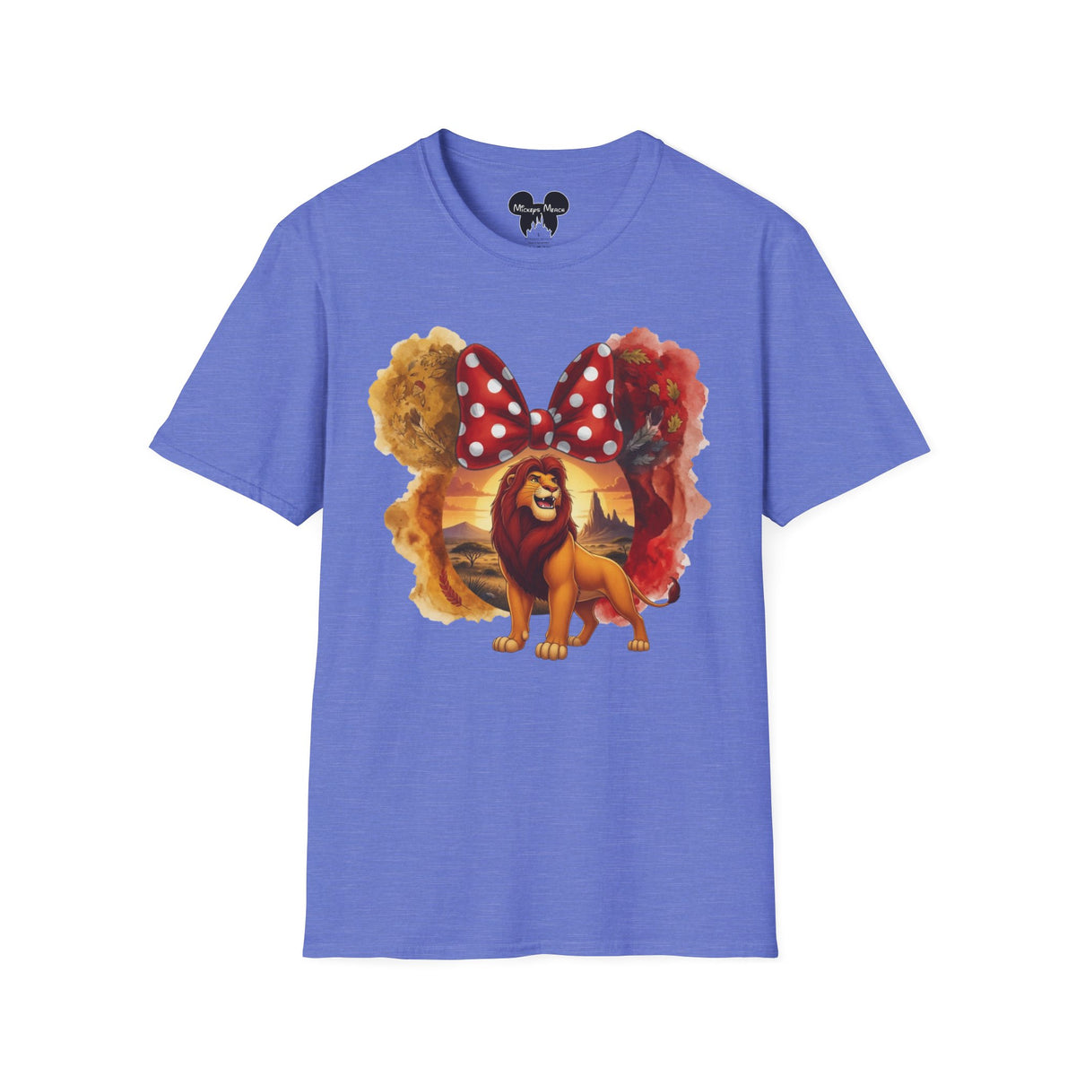 Lion King - King Simba's Pride Vignette Unisex Graphic Tee