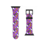 Figment on the Moon Purple Whimsical Watch Band - Apple