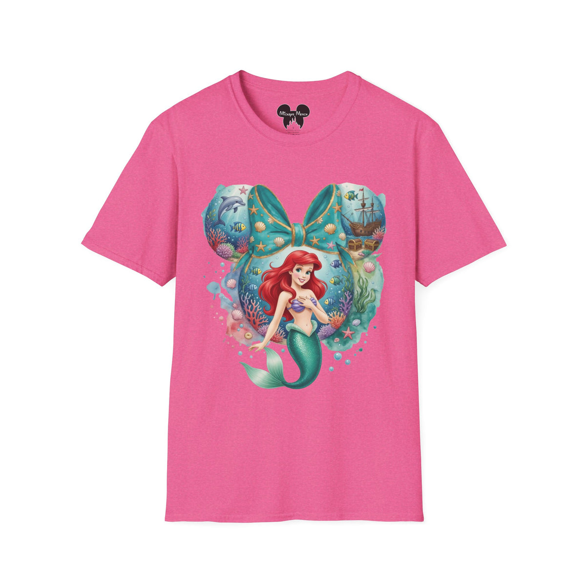 Disney Princess - Ariel's Seashell Vignette Unisex Graphic Tee