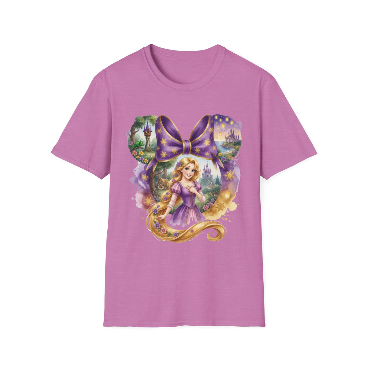 Disney Princess - Rapunzel's Floating Lanterns Vignette Unisex Graphic Tee