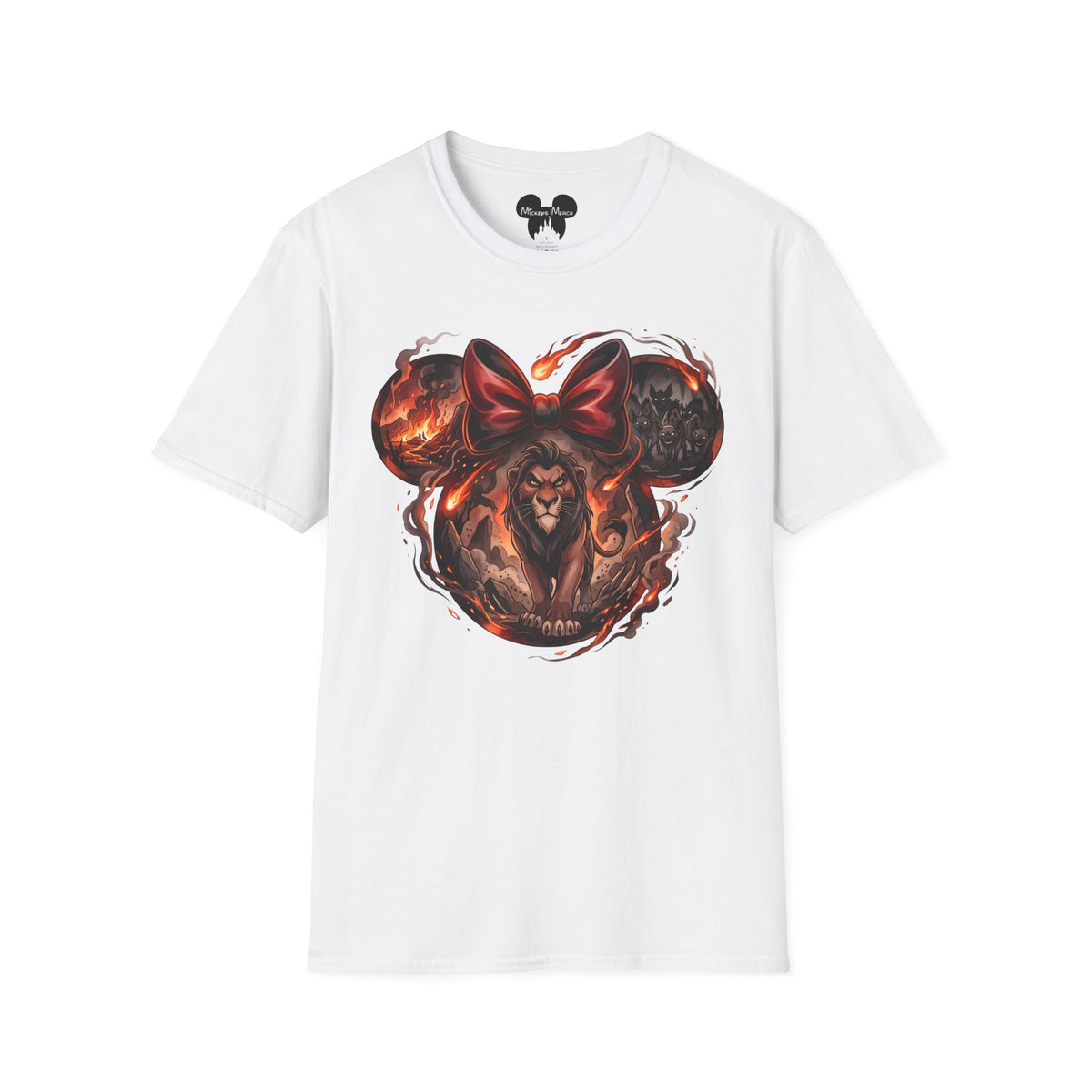 Disney Villains - Scar's Infernal Reign Vignette Unisex Graphic Tee