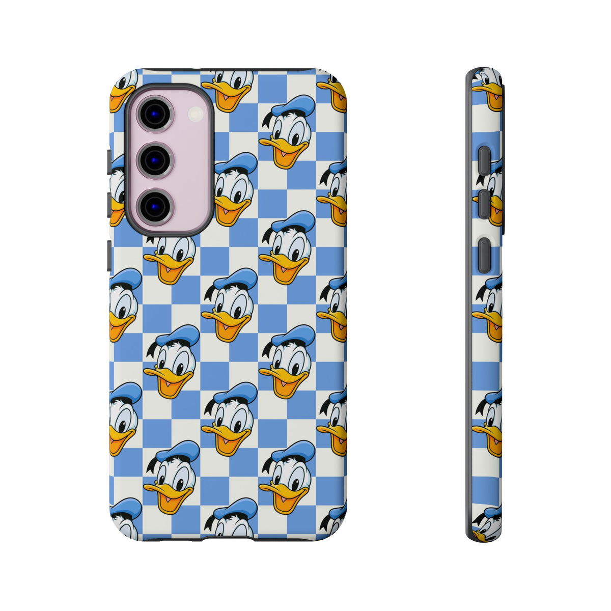 Blue Checkerboard Donald Resort Ready Cell Phone Tech Case
