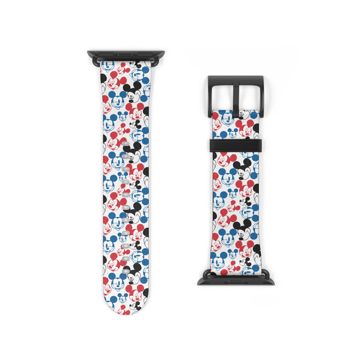 Emoji Mickey Whimsical Watch Band - Apple