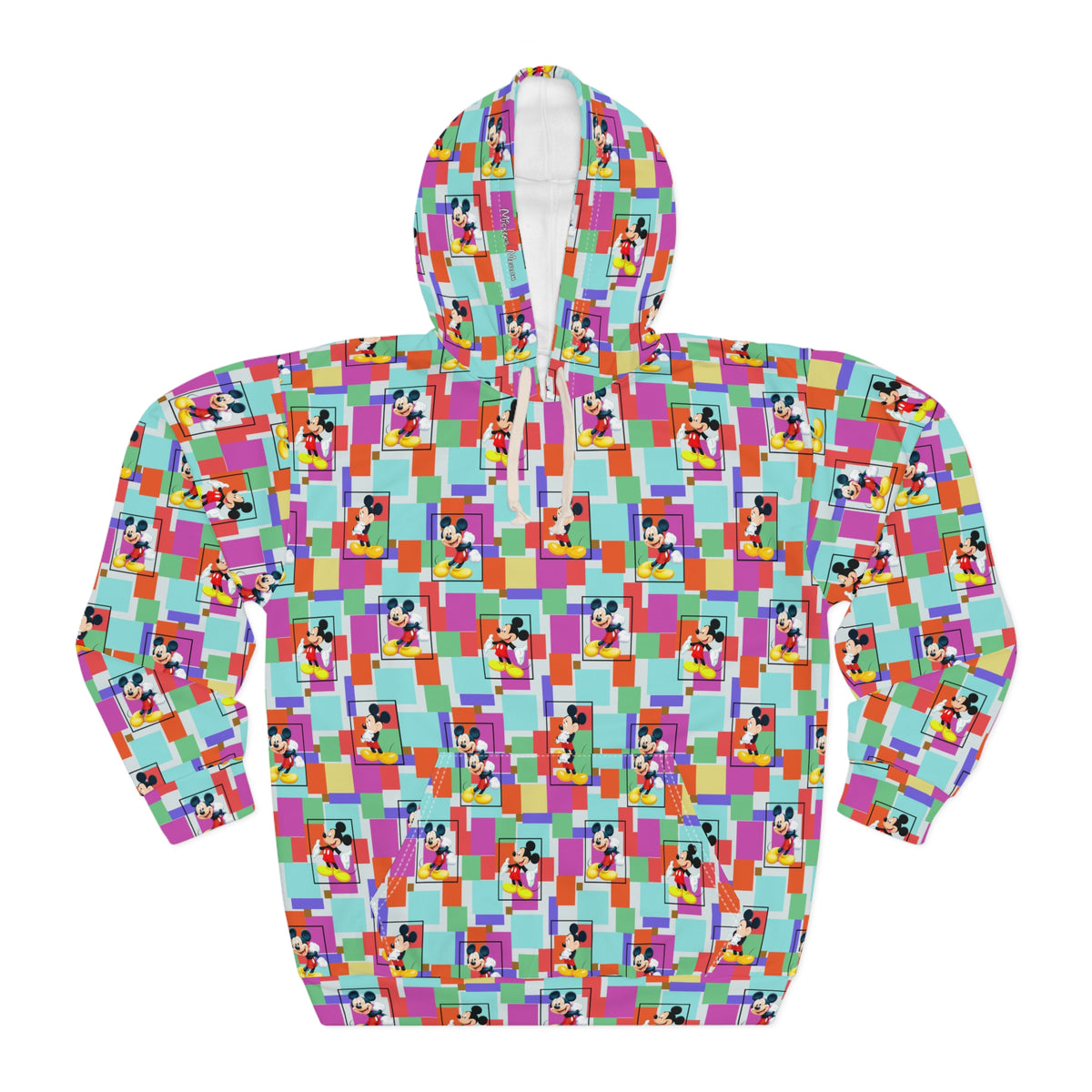 Colorblock Mickey Hooded Sweatshirt