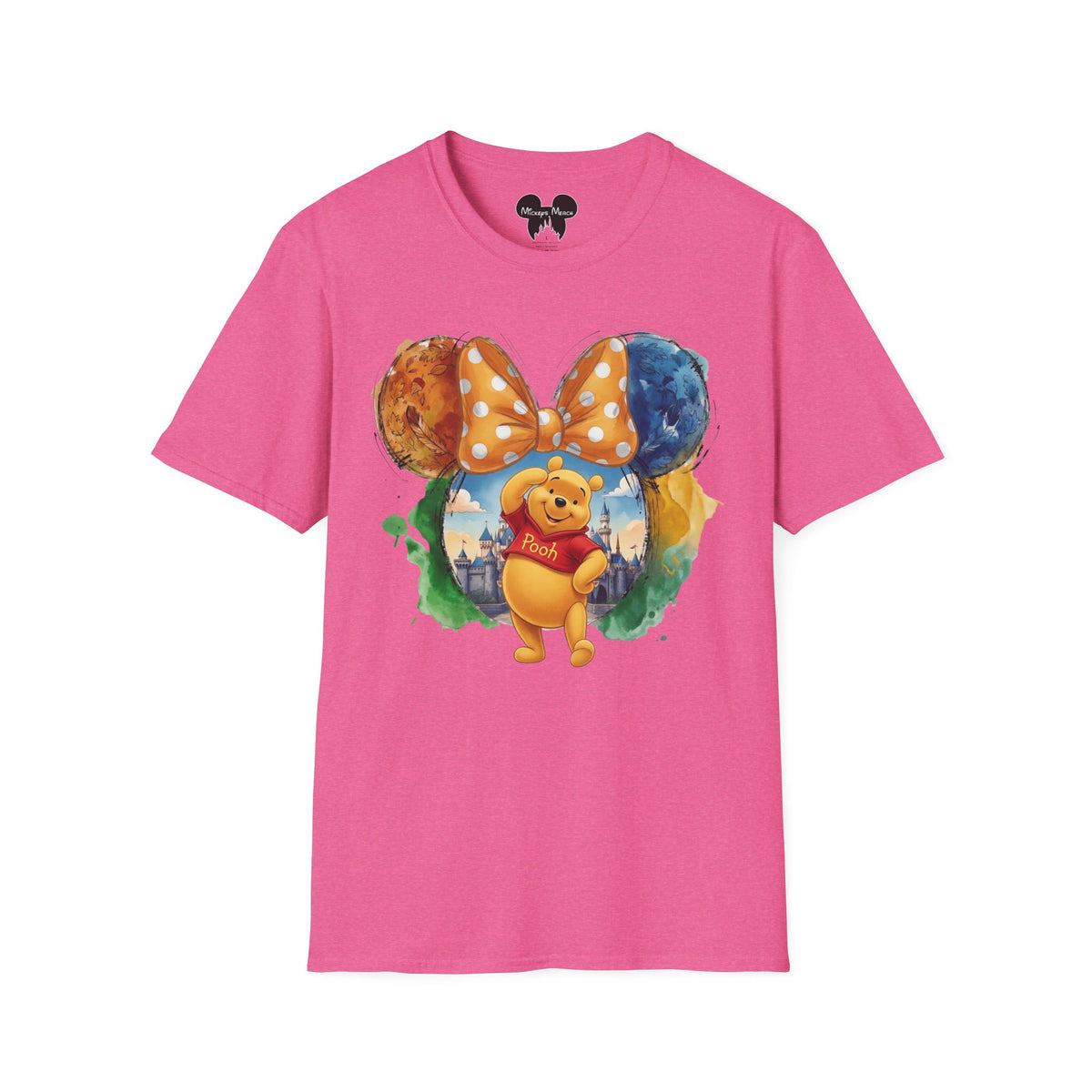 Winnie the Pooh - Winnie's Honey Castle Vignette Unisex Graphic Tee