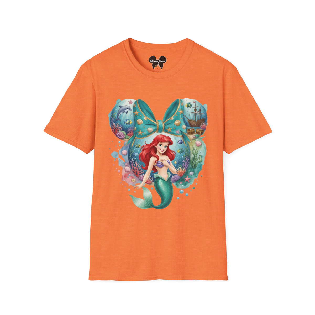 Disney Princess - Ariel's Seashell Vignette Unisex Graphic Tee