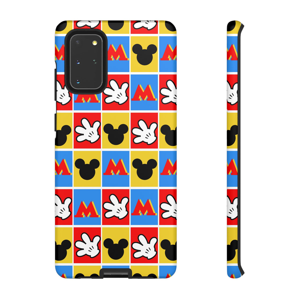 Checkerboard Mickey Hands Resort Ready Cell Phone Tech Case
