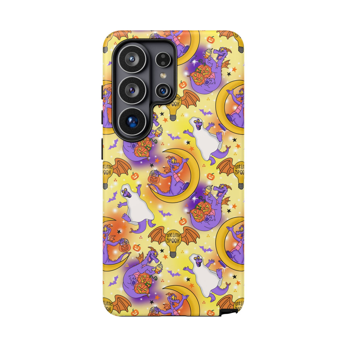 Figment on the Moon Yellow Resort Ready Cell Phone Tech Case