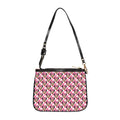 Pink Checkerboard Minnie Small Shoulder Bag