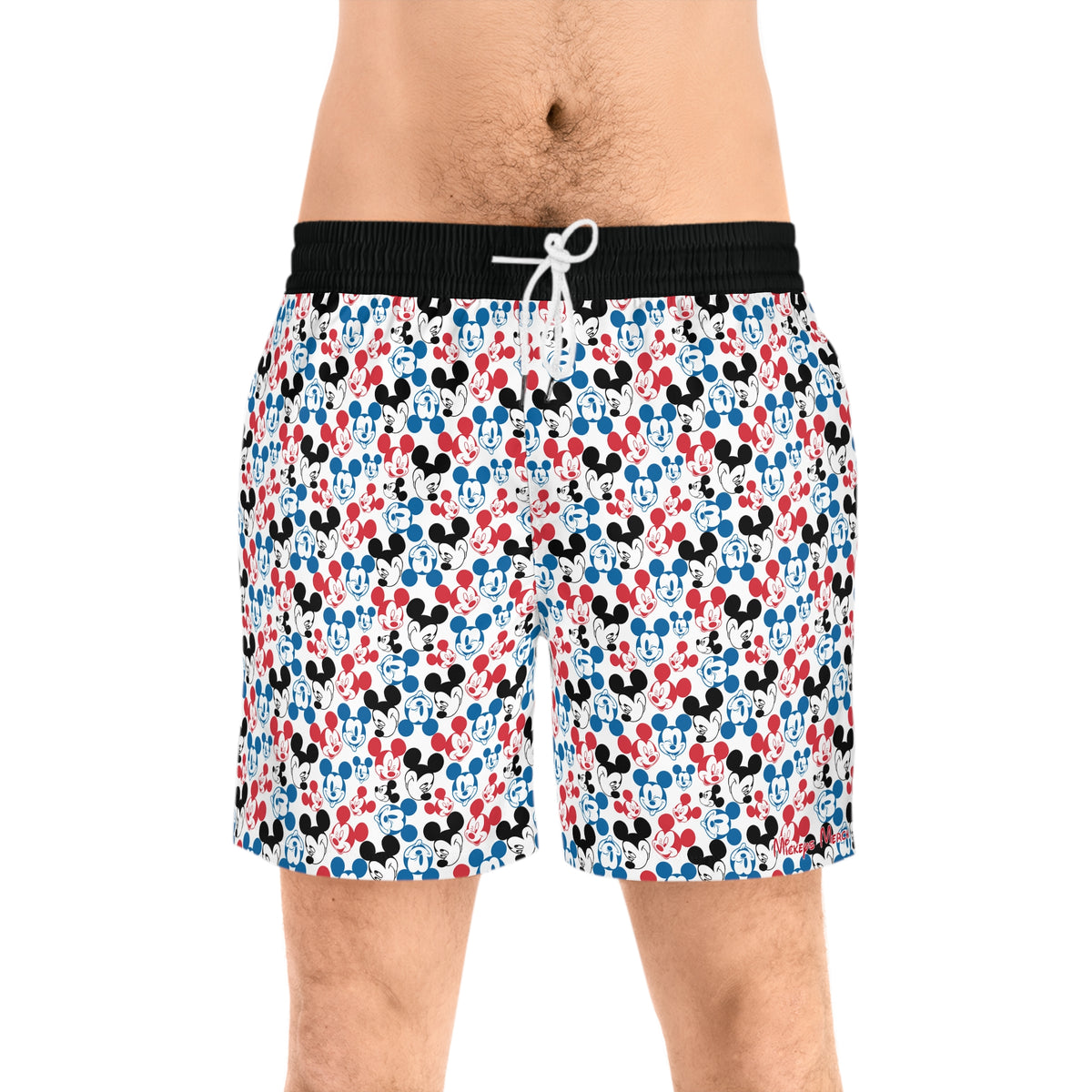 Emoji Mickey Swim Trunks