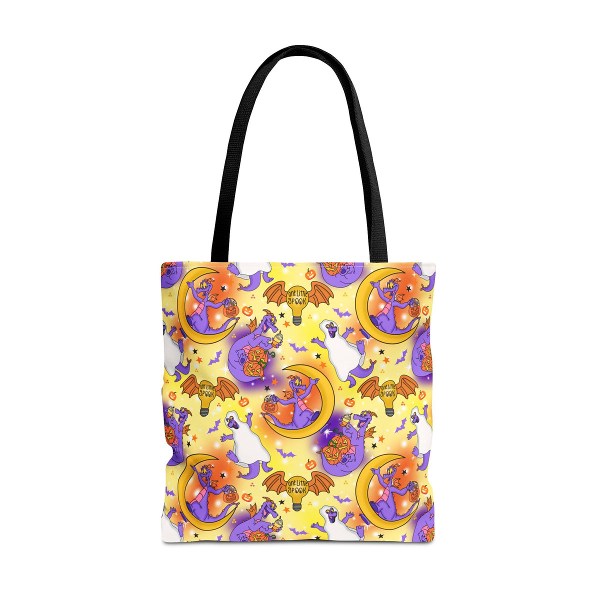 Figment on the Moon Yellow Tote Bag